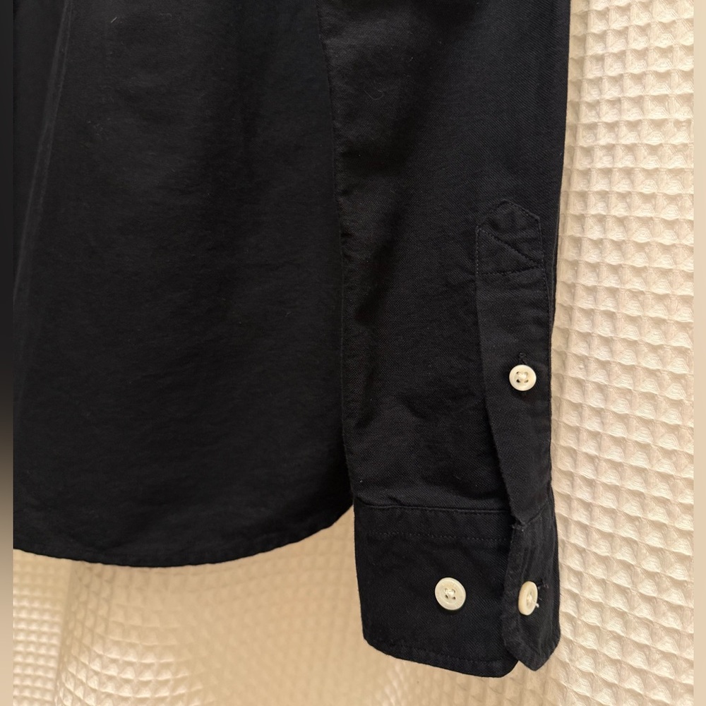 Norse Projects Black Button-Down Shirt with Chest Pocket - Picture 5 of 9